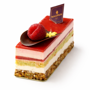 Entremets Framboise (Tranche)